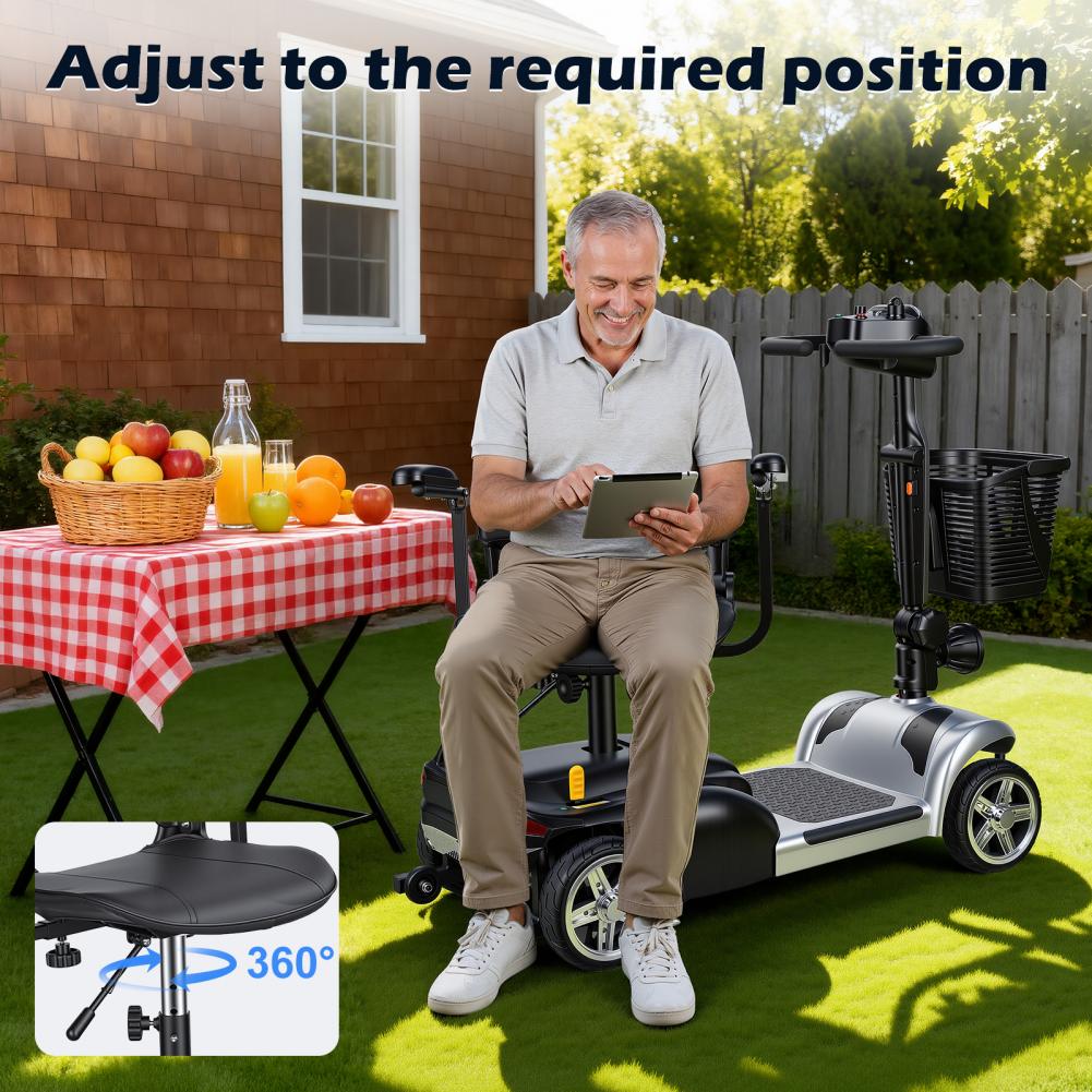 Mobility Scooter with LED Ligh - đánh giá và giá Electric Scooter Adults
