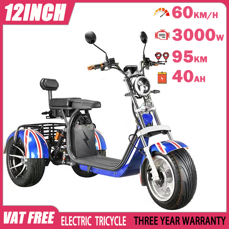 Electric Tricycle 12Inch FatTi - đánh giá và giá Electric Scooter Adults