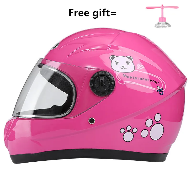 Children's Motorcycle Helmet 3 - đánh giá và giá Scooter Helmet Set