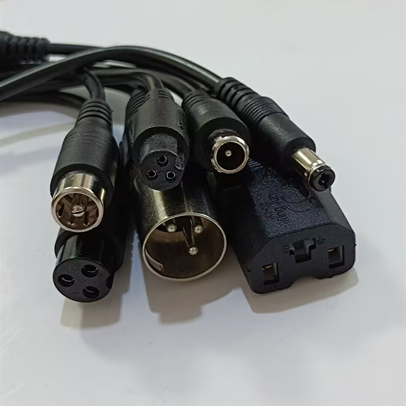 DC 5.5X2.1 To M12 M16 3Pin XLR - đánh giá và giá Electric Scooter Charger