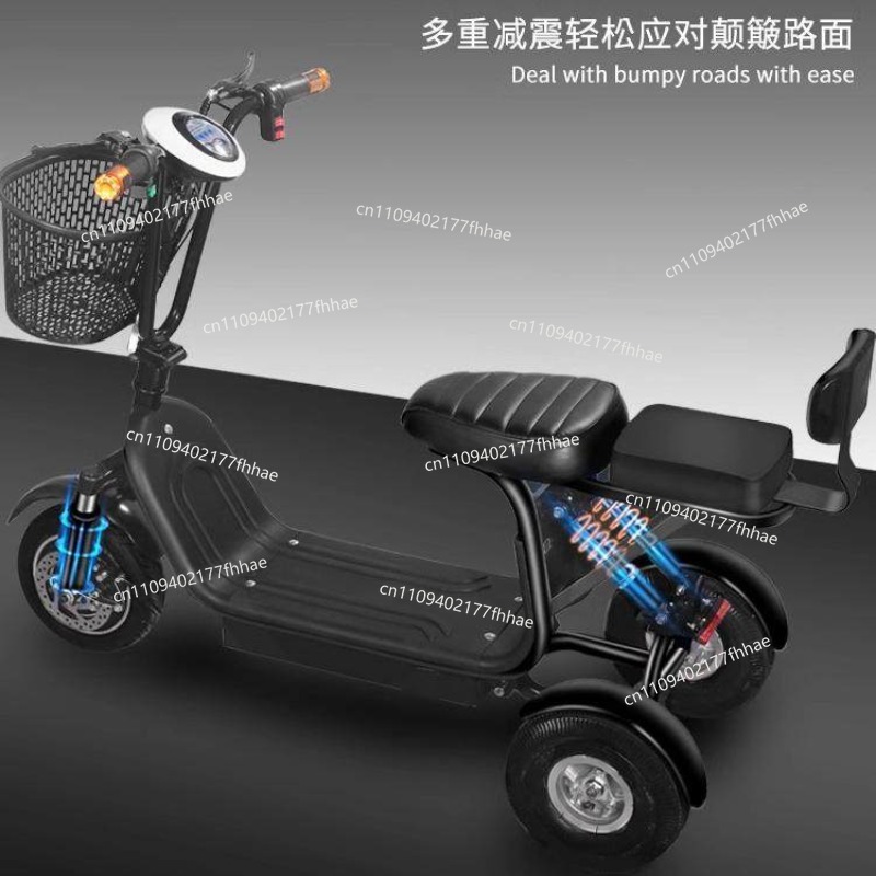 Electric Tricycle Small Mini F - đánh giá và giá Folding Electric Scooter