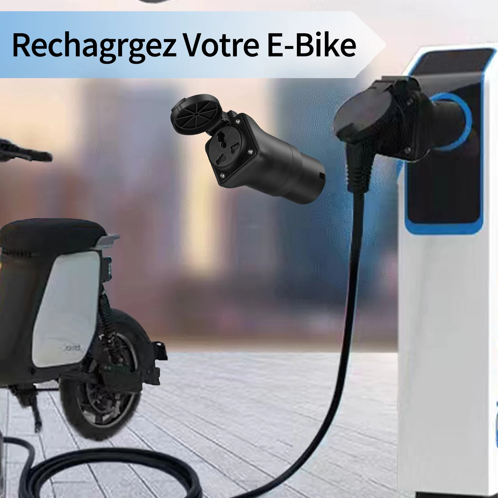 Type2 EV Adapter Sạc EVSE IEC6 - đánh giá và giá Electric Scooter Charger