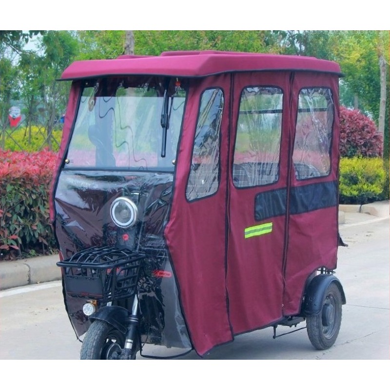 Closed Tarpaulin Motorcycle El - đánh giá và giá Electric Scooter Rain Cover