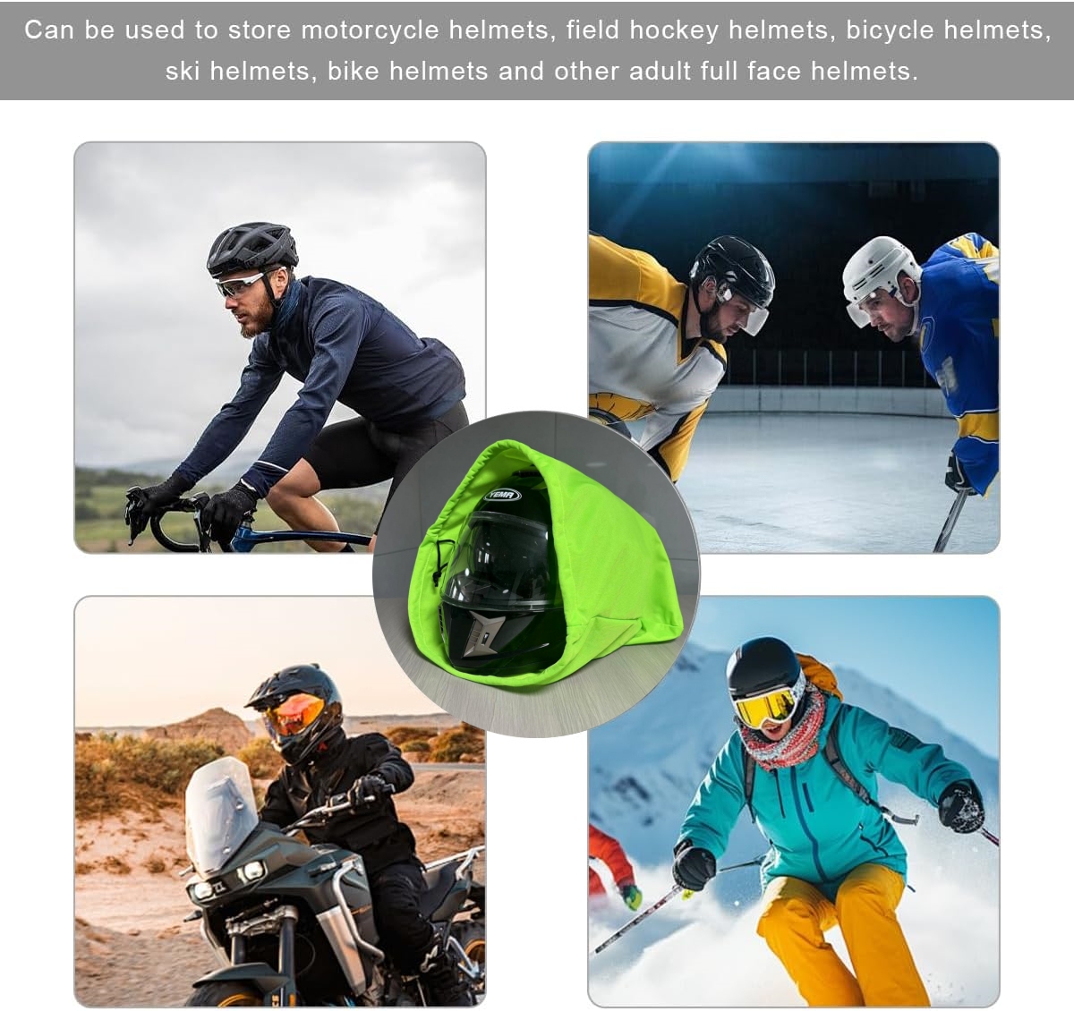 Motorcycle Helmet Storage Bag  - đánh giá và giá Scooter Helmet Set