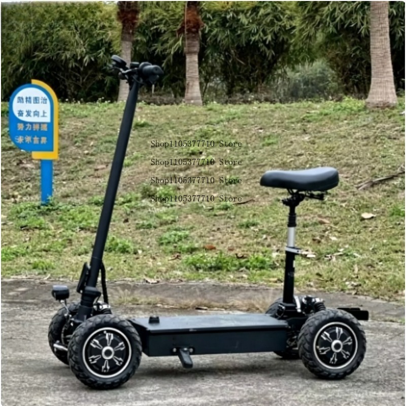 Electric Four-wheel Scooter Go - đánh giá và giá Folding Electric Scooter